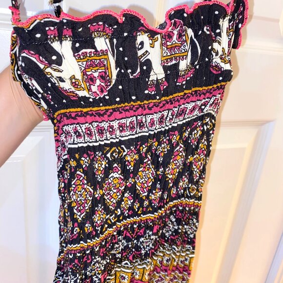 Elephant Stretchy Mid-Length Dress S/M - Picture 3 of 8